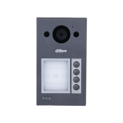 IP domofono kamera VTO3311Q-WP. 4 abonentai. 2MP 125°. Wi-Fi. SIP. IP65, IK08 IP domofono kamera VTO3311Q-WP. 4 abonentai. 2MP 125°. Wi-Fi. SIP. IP65, IK08