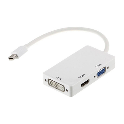 Adapteris mini DisplayPort į HDMI, DVI, VGA Adapteris mini DisplayPort į HDMI, DVI, VGA