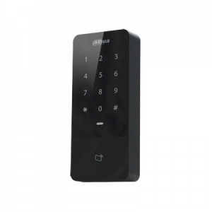 Atstuminių kortelių skaitytuvas + kontroleris + klaviatūra, RJ45,  Wiegand, RS-485