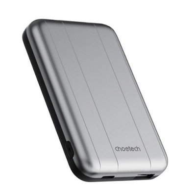 Išorinė baterija su MagSafe CHOETECH, 10W, 5000mAh Išorinė baterija su MagSafe CHOETECH, 10W, 5000mAh