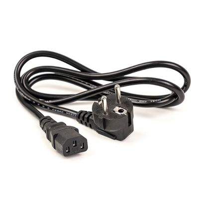 Universalus maitinimo kabelis CEE 7/7 - IEC 320 C13, 1.8m Universalus maitinimo kabelis CEE 7/7 - IEC 320 C13, 1.8m
