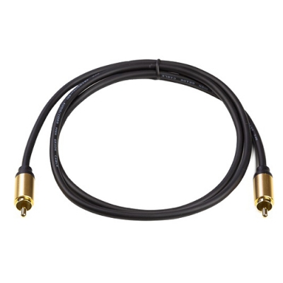 Koaksialinis kabelis RCA 26AWG, 1m Koaksialinis kabelis RCA 26AWG, 1m