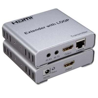 HDMI praplėtėjas (extender) iki 100m, 4K HDMI praplėtėjas (extender) iki 100m, 4K