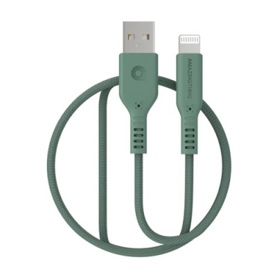 Premium MFI sertifikuotas kabelis USB - Lightning, 1.1m (žalias) Premium MFI sertifikuotas kabelis USB - Lightning, 1.1m (žalias)