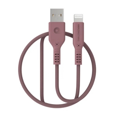Premium MFI sertifikuotas kabelis USB - Lightning (rausvas, 1.1m) Premium MFI sertifikuotas kabelis USB - Lightning (rausvas, 1.1m)