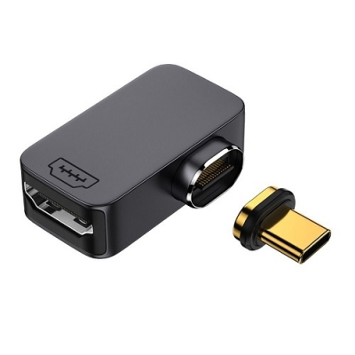 Magnetinis adapteris USB Type-C - HDMI, 4K, 60Hz Magnetinis adapteris USB Type-C - HDMI, 4K, 60Hz