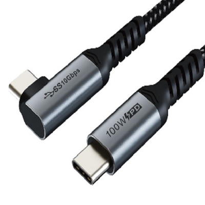 Kabelis USB3.2, USB-C - USB-C, 20Gbps, 100W, 20V/ 5A, 4K/ 60HZ, 1m Kabelis USB3.2, USB-C - USB-C, 20Gbps, 100W, 20V/ 5A, 4K/ 60HZ, 1m