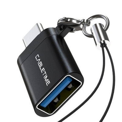 OTG adapteris USB 3.0 Type-C (M) - USB Type-A (F) OTG adapteris USB 3.0 Type-C (M) - USB Type-A (F)