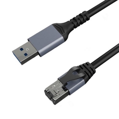 Interneto kabelis CAT6 UTP, USB3.0 Type-A - RJ45, 2m Interneto kabelis CAT6 UTP, USB3.0 Type-A - RJ45, 2m