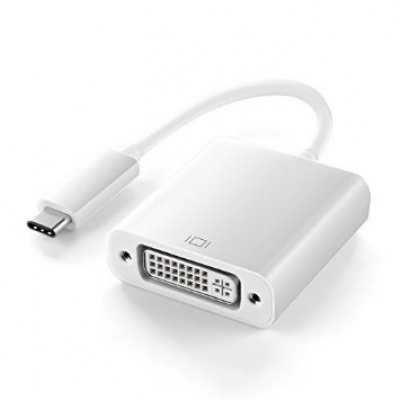Adapteris USB-C - DVI, 15cm Adapteris USB-C - DVI, 15cm