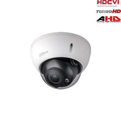 HD-CVI, TVI, AHD, CVBS kamera kupolinė 2MP su IR iki 30m. 1/2.7 HD-CVI, TVI, AHD, CVBS kamera kupolinė 2MP su IR iki 30m. 1/2.7