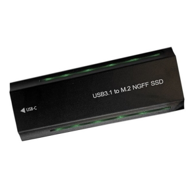 Ultra M.2 PCIe NGFF/NVMe SSD dėklas USB3.2, 20Gbps, RGB Ultra M.2 PCIe NGFF/NVMe SSD dėklas USB3.2, 20Gbps, RGB
