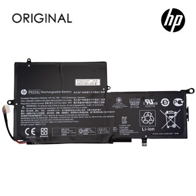 Nešiojamo kompiuterio baterija HP PK03XL, 4913mAh, Original