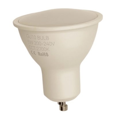 LED lemputė GU10, 5W, 230VAC, 2700K, 500lm