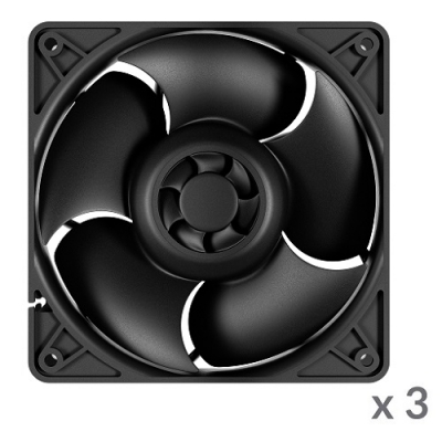 ARCTIC S12038-4K serverio ventiliatoriai, 4-pin, 40mm, 3 vnt. ARCTIC S12038-4K serverio ventiliatoriai, 4-pin, 40mm, 3 vnt.